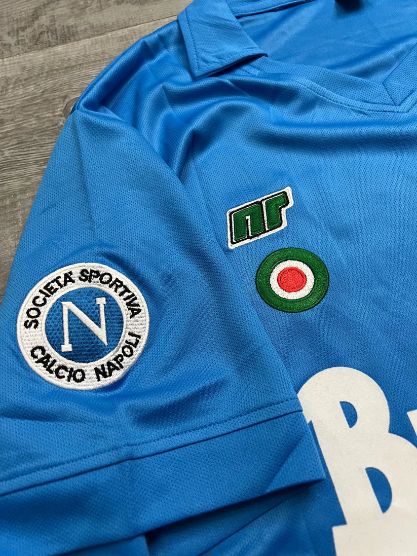 SSC NAPOLI HOME JERSEY 1986/87 MARADONA 10