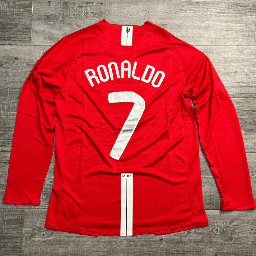 MANCHESTER UNITED 2007/08 HOME JERSEY