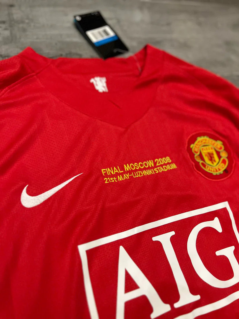 MANCHESTER UNITED 2007/08 HOME JERSEY