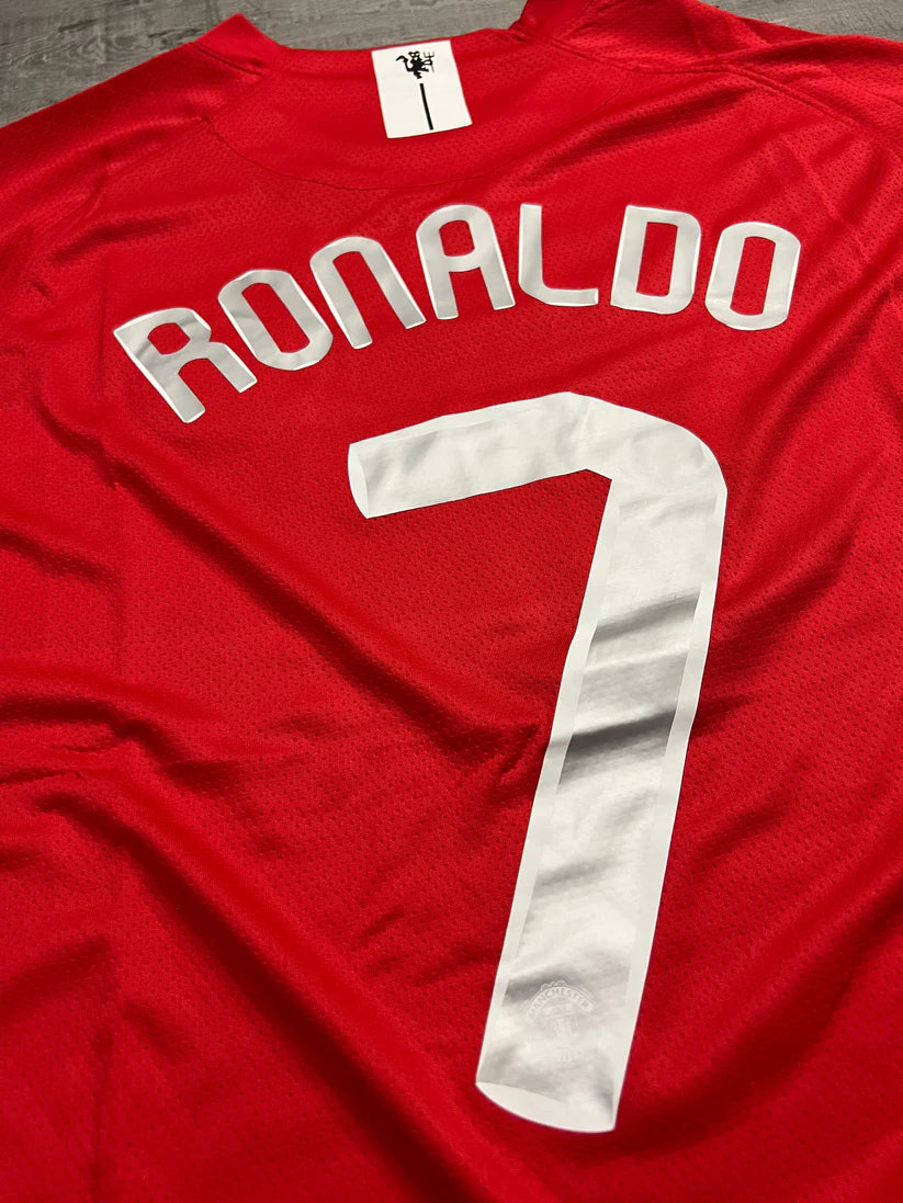 MANCHESTER UNITED 2007/08 HOME JERSEY