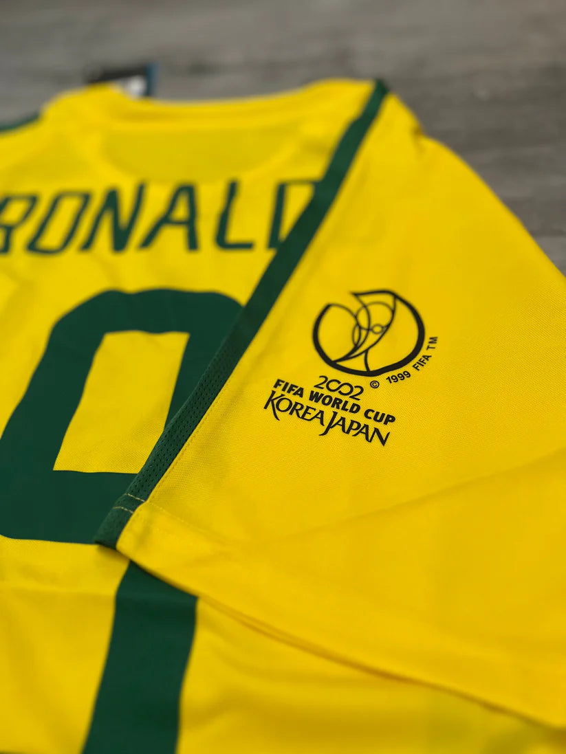 BRAZIL 2002 HOME JERSEY